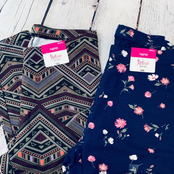 flirtitude Pants - Flirtitude | Bundle Of 2 Leggings NWT Size S